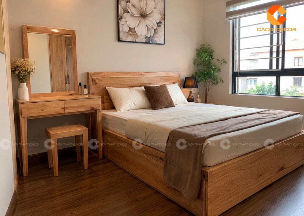 Giường Hộp Gỗ Tự Nhiên Loại Nào Bền? Gợi Ý 25 Mẫu Đẹp 22
