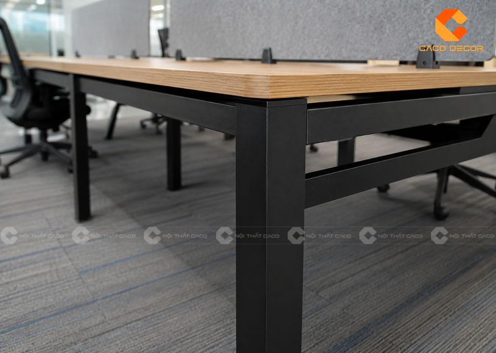 25+ Cụm Bàn Làm Việc 4 Người Đẹp Giá Tốt Tại Xưởng 15