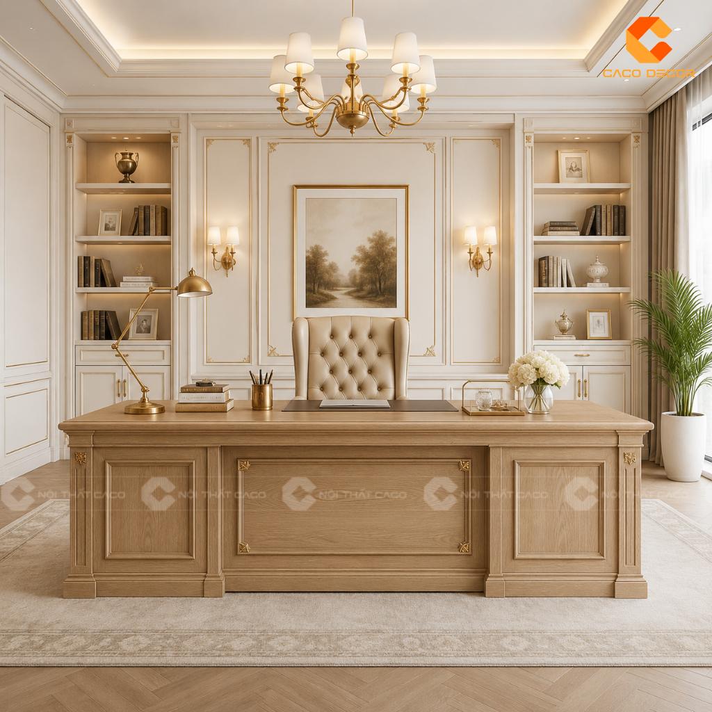 Có Nên Mua Bàn Giám Đốc Tân Cổ Điển Cho Văn Phòng?  13