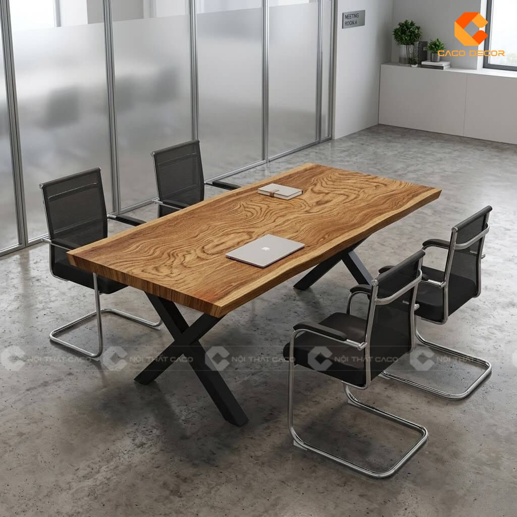 TOP 20 Mẫu Bàn Họp 4 Người Nhỏ Gọn Đẹp Chuẩn Văn Phòng 23