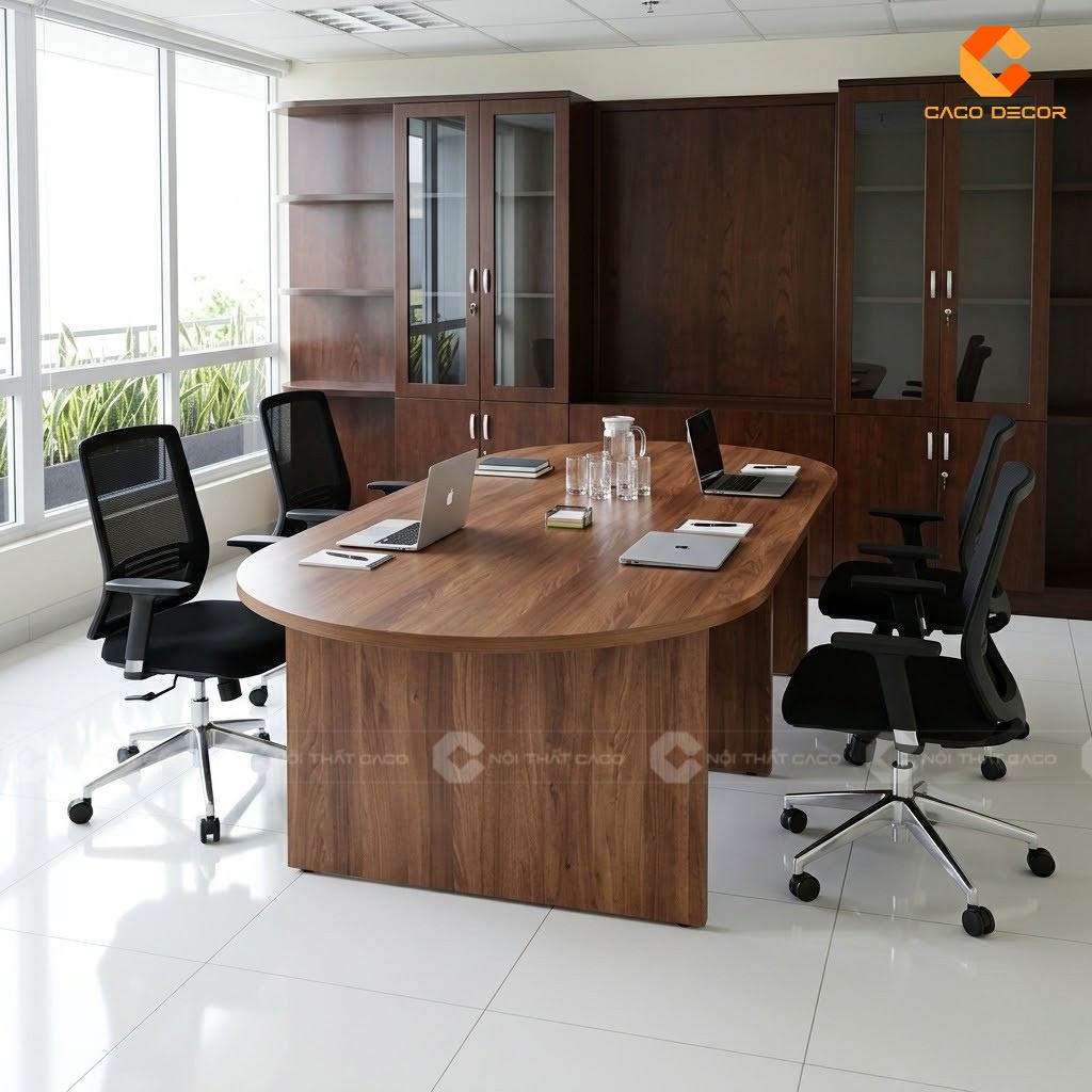 TOP 20 Mẫu Bàn Họp 4 Người Nhỏ Gọn Đẹp Chuẩn Văn Phòng 8