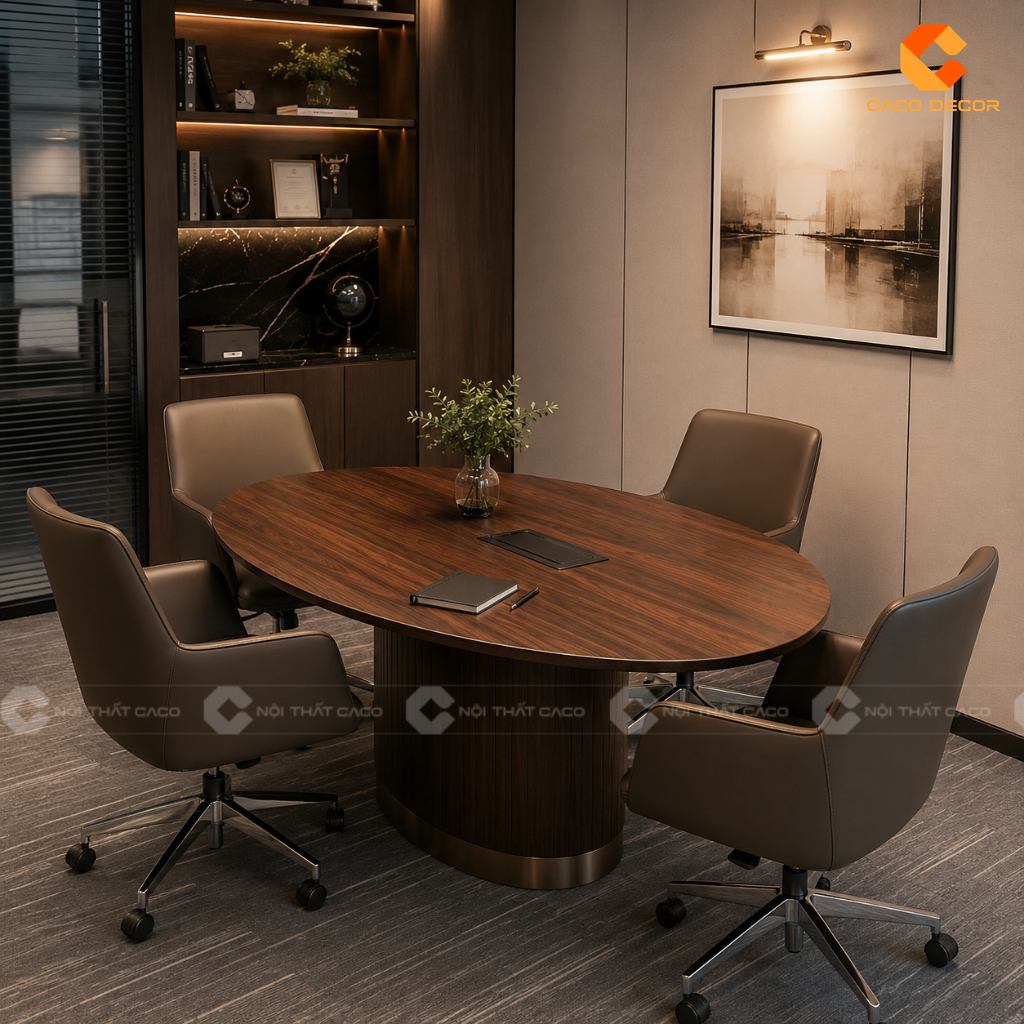 TOP 20 Mẫu Bàn Họp 4 Người Nhỏ Gọn Đẹp Chuẩn Văn Phòng 4