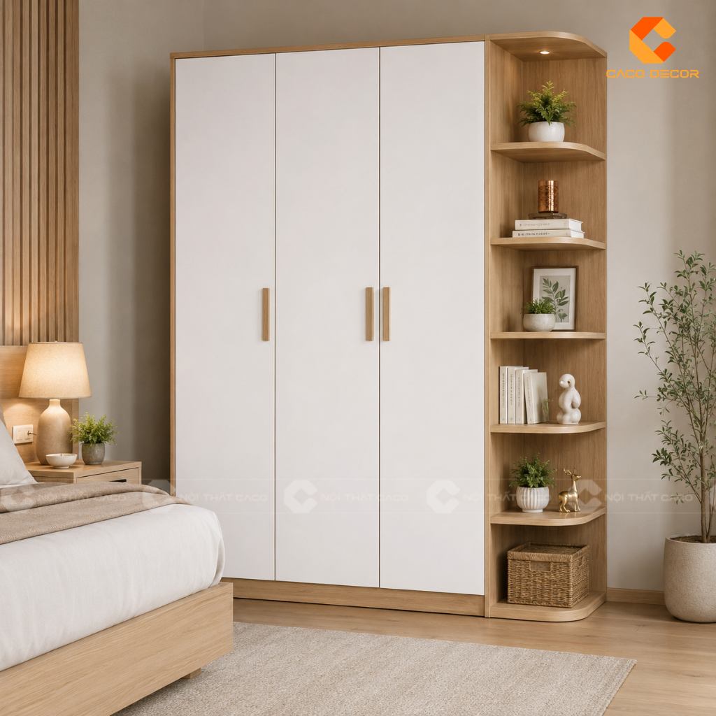 Những Mẫu Tủ Quần Áo 3 Cánh Đẹp Xu Hướng Của Năm 9