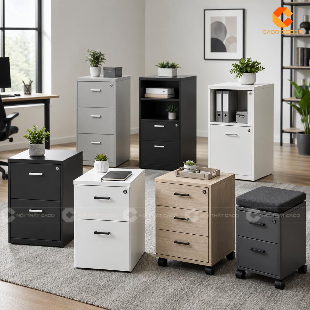 22+ Mẫu Tủ Hồ Sơ Mini Đẹp, Nhỏ Gọn, Tiện Lợi Cho Văn Phòng 1