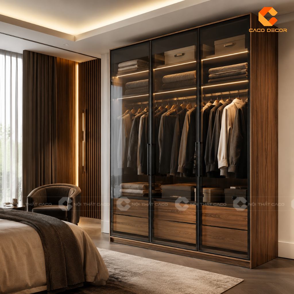 Những Mẫu Tủ Quần Áo 3 Cánh Đẹp Xu Hướng Của Năm 16