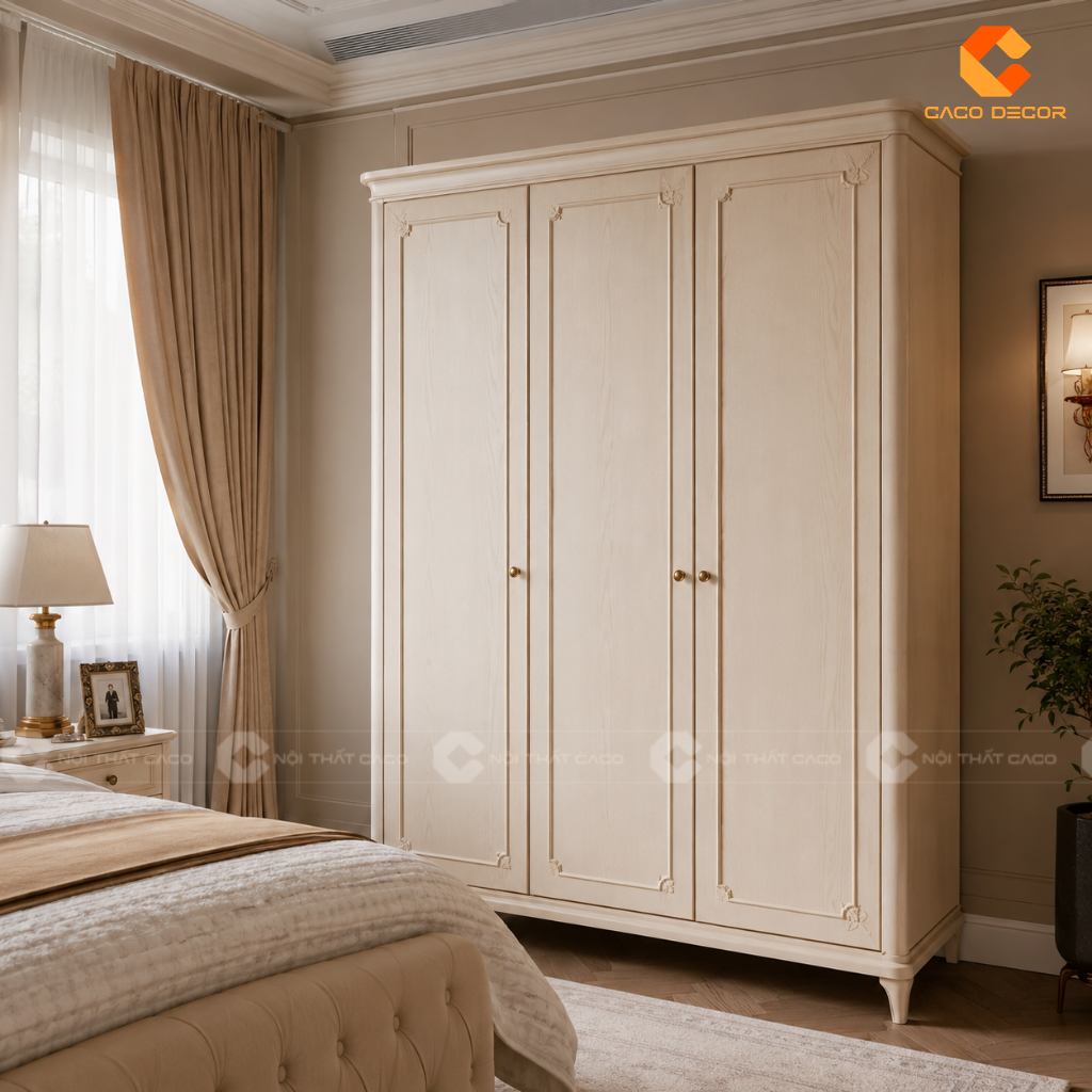 Những Mẫu Tủ Quần Áo 3 Cánh Đẹp Xu Hướng Của Năm 2