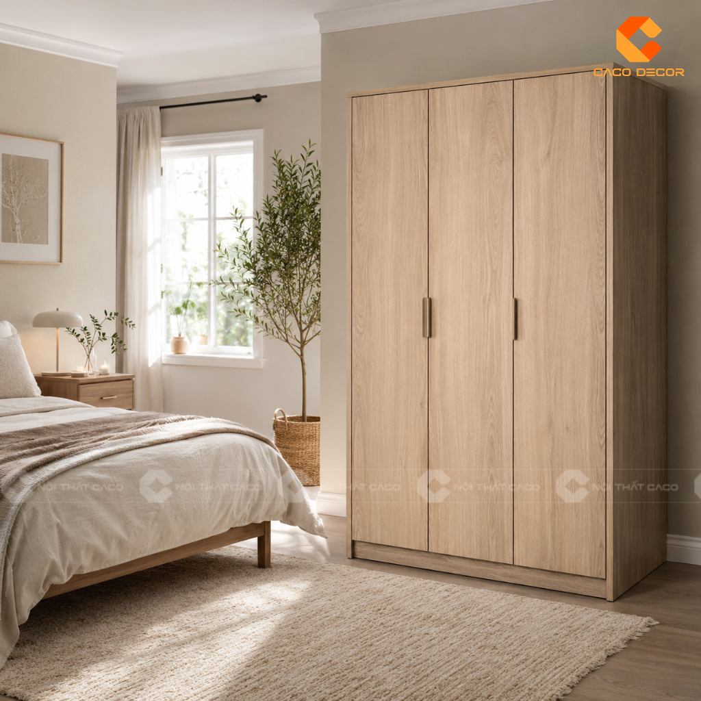 Những Mẫu Tủ Quần Áo 3 Cánh Đẹp Xu Hướng Của Năm 4