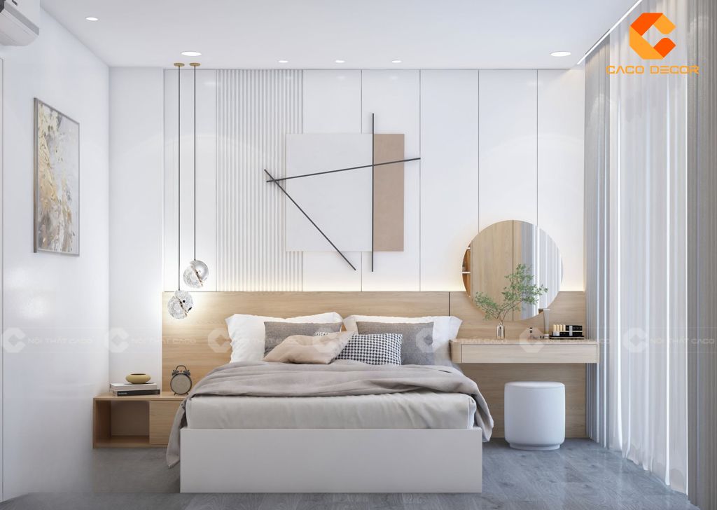 Phối cảnh 3D thiết kế nội thất phòng ngủ