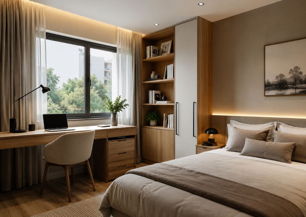 thiết kế nội thất phòng ngủ  3
