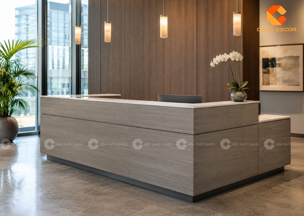 Kinh Nghiệm Mua Quầy Lễ Tân Giá Rẻ Đẹp, Chất Lượng Cao 2