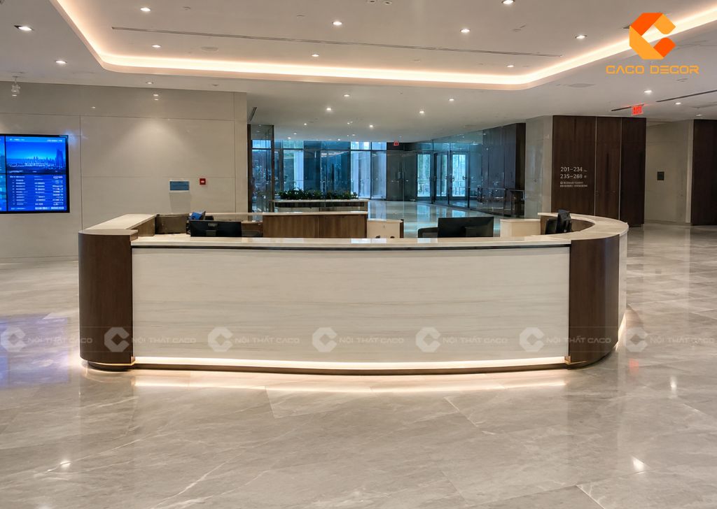 Kinh Nghiệm Mua Quầy Lễ Tân Giá Rẻ Đẹp, Chất Lượng Cao 5