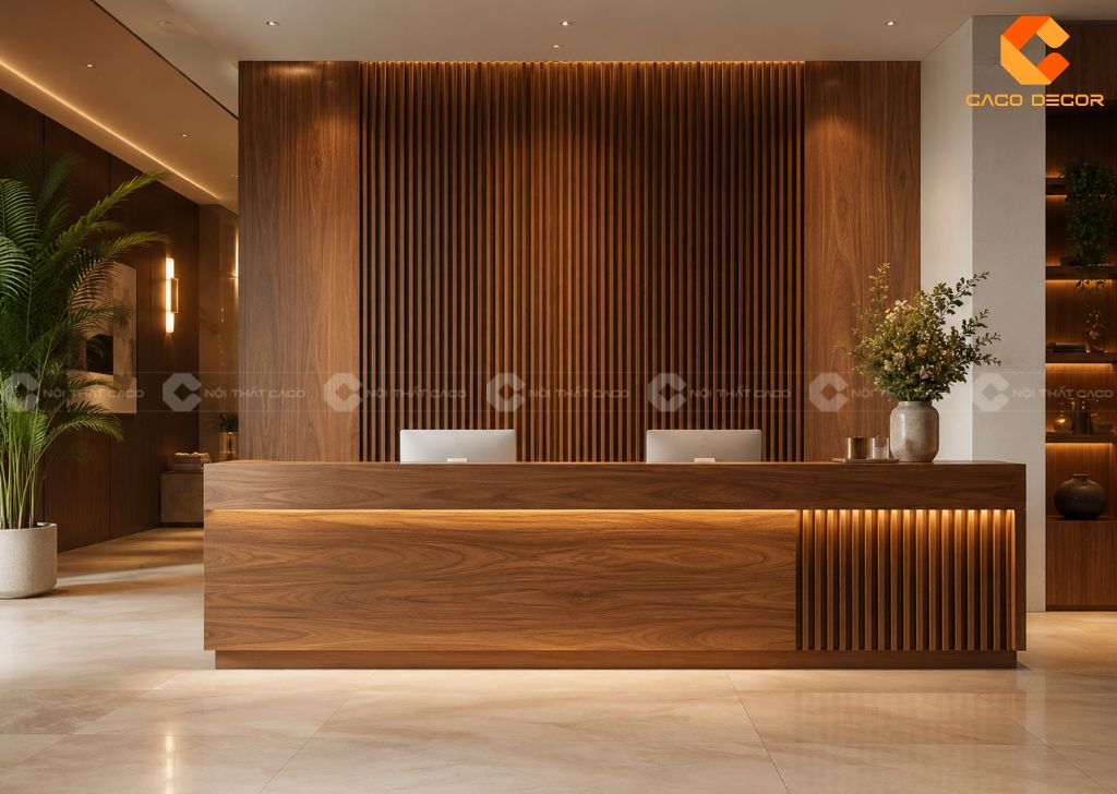 Kinh Nghiệm Mua Quầy Lễ Tân Giá Rẻ Đẹp, Chất Lượng Cao 8