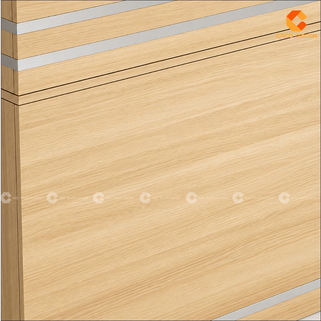 Quầy Lễ Tân Gỗ Công Nghiệp QLT027 Thanh Lịch | CaCo 2