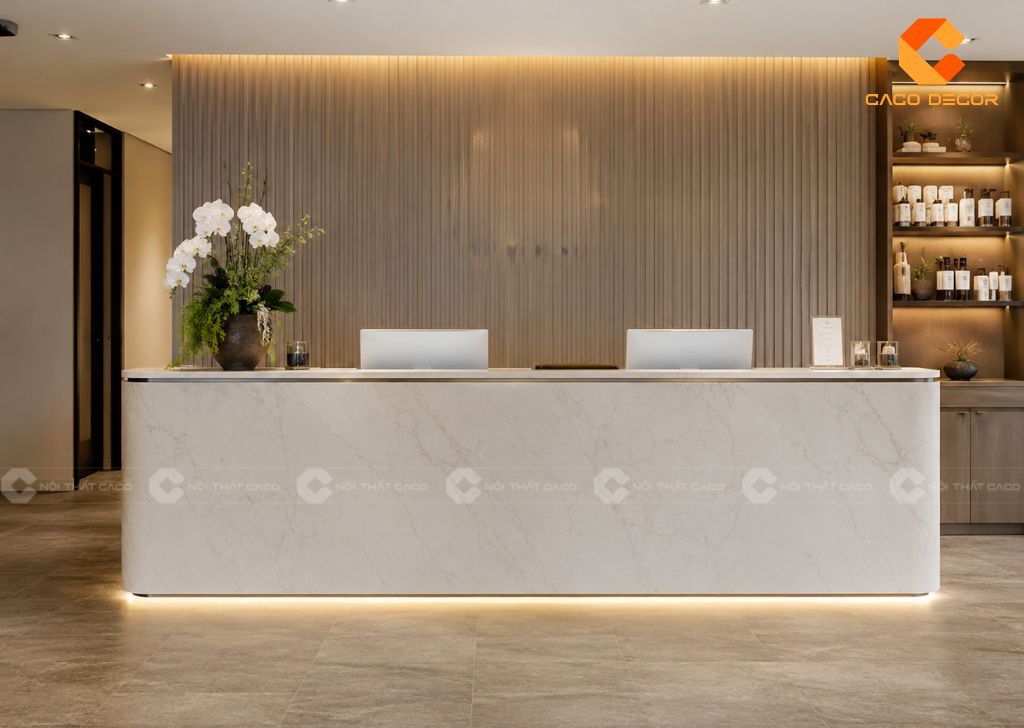 Quầy Lễ Tân Spa: 29+ Mẫu Đẹp, Hiện Đại, Giá Tốt 2026 16