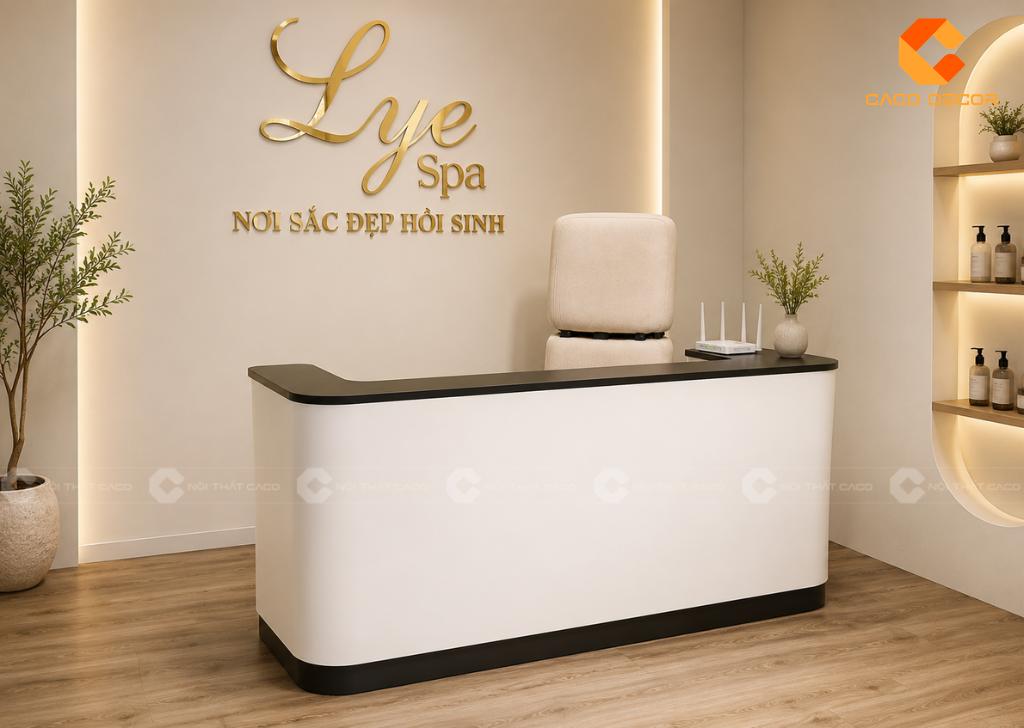 Quầy Lễ Tân Spa: 29+ Mẫu Đẹp, Hiện Đại, Giá Tốt 2026 11