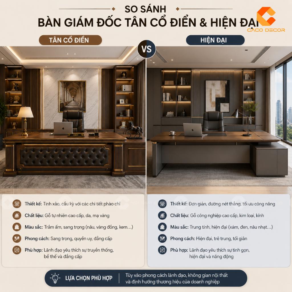 Có Nên Mua Bàn Giám Đốc Tân Cổ Điển Cho Văn Phòng?  21