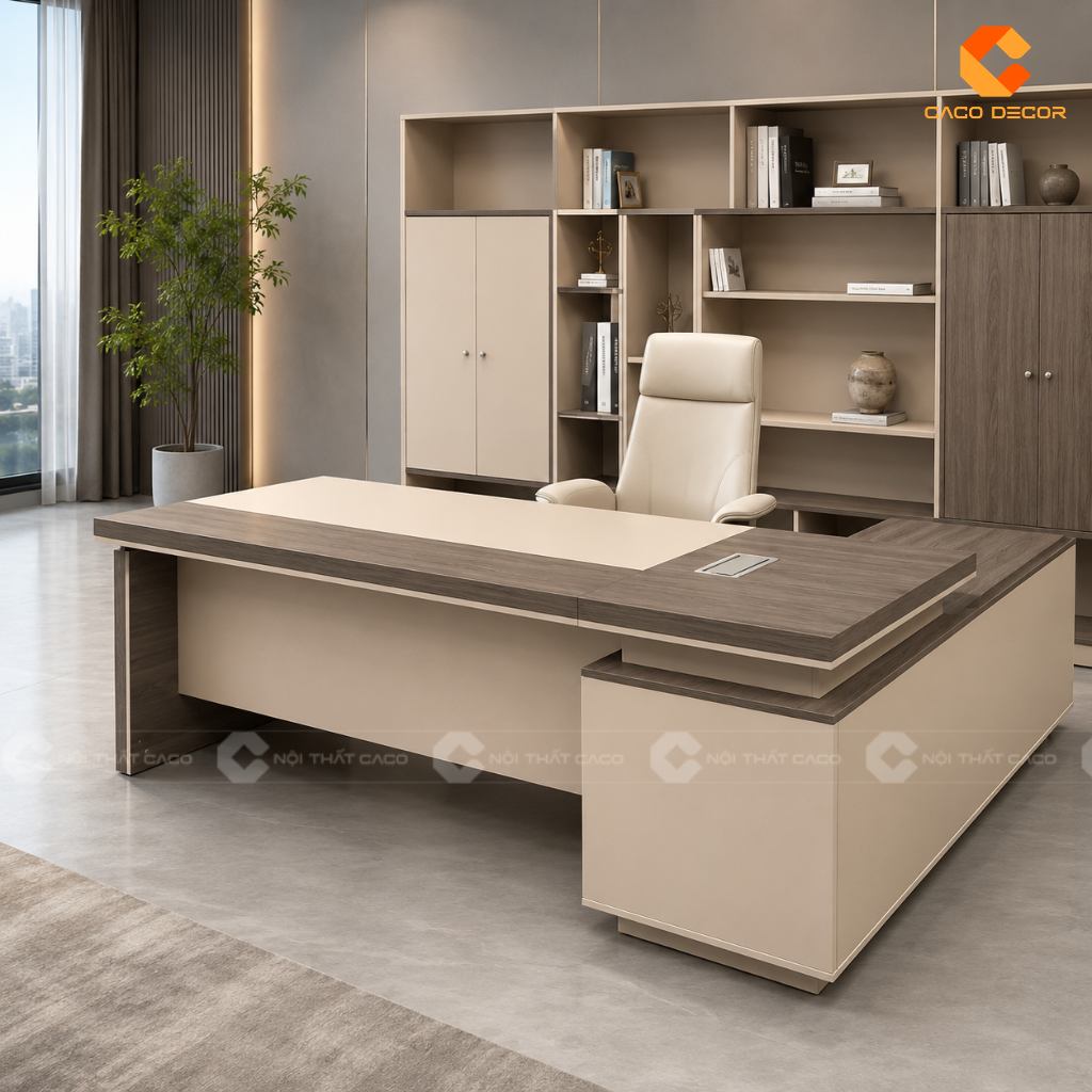 Mua Bàn Giám Đốc Có Tủ Phụ Liền Hay Tủ Di Động Sẽ Tiện Hơn? 16
