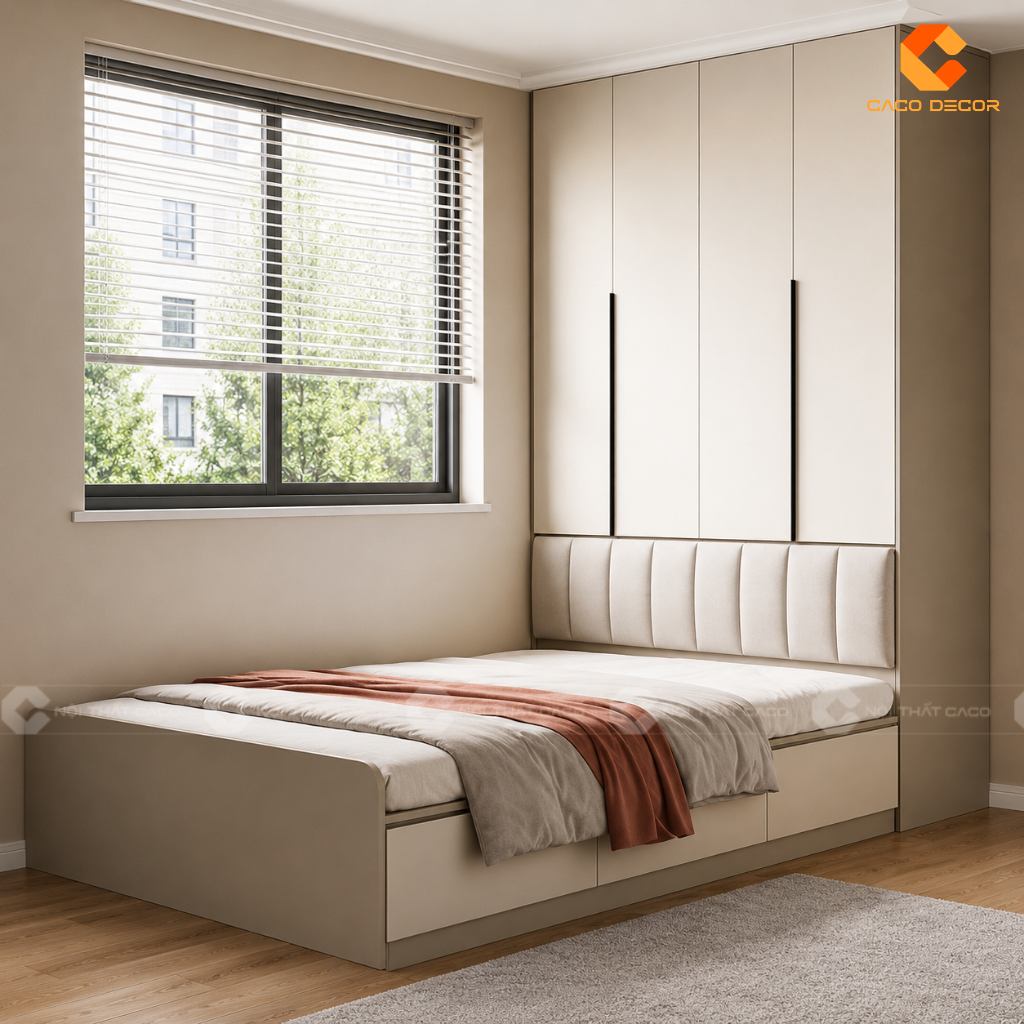 Các Mẫu Giường Gỗ Đẹp Hiện Đại Giá Trực Tiếp Xưởng Sản Xuất 22