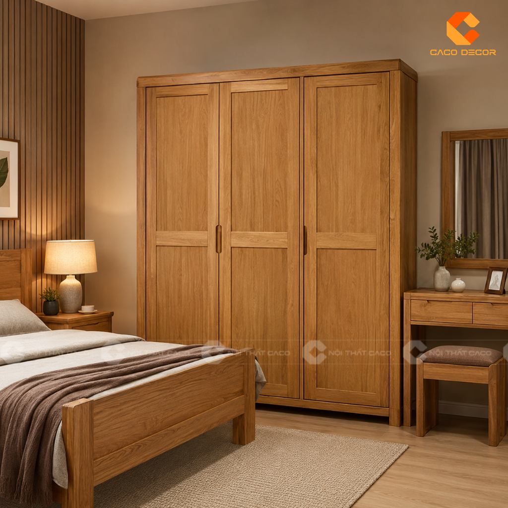 Những Mẫu Tủ Quần Áo 3 Cánh Đẹp Xu Hướng Của Năm 7