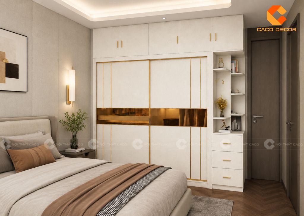 Thiết Kế Tủ Quần Áo Cho Phòng Ngủ Nhỏ Đẹp Xu Hướng 2026 11