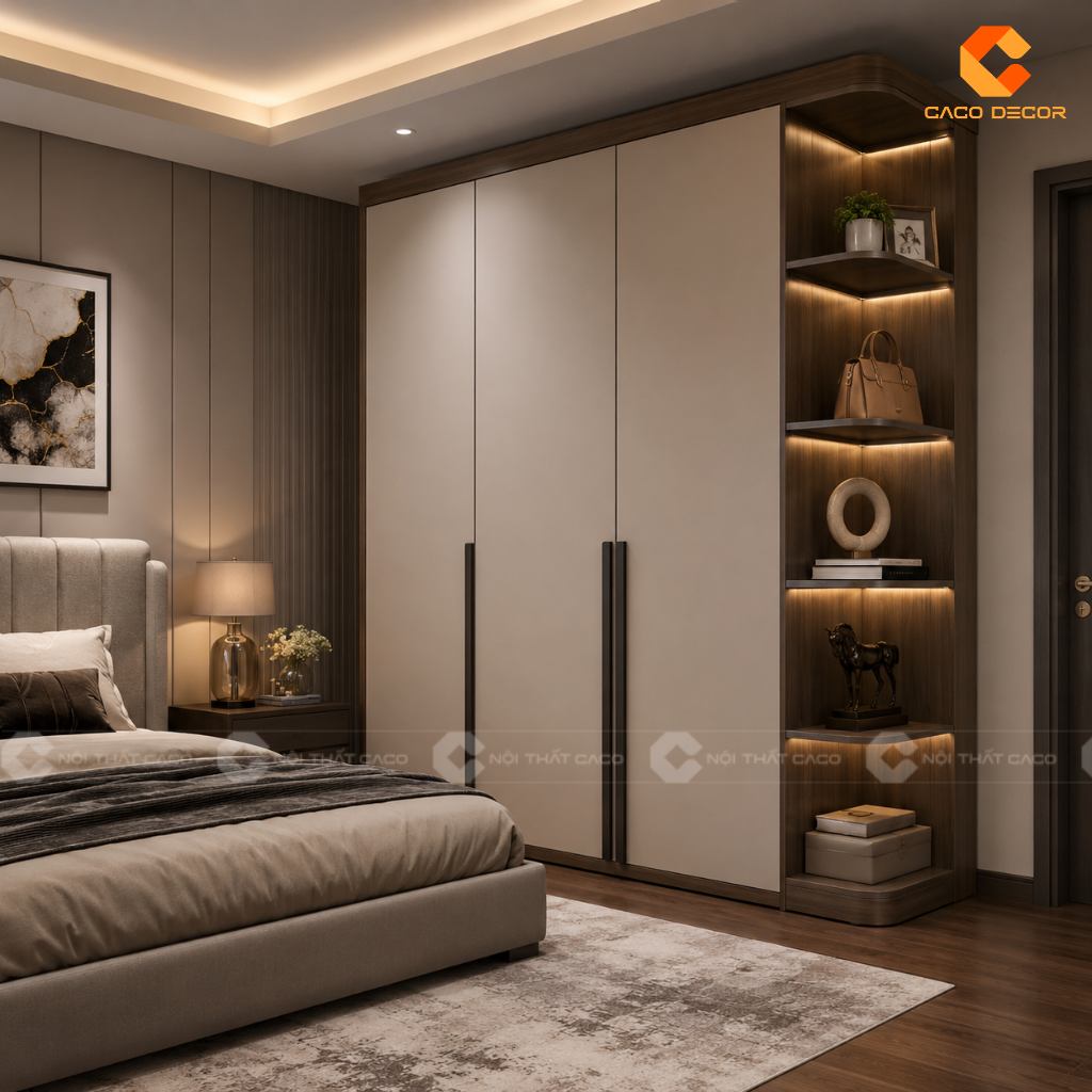 Những Mẫu Tủ Quần Áo 3 Cánh Đẹp Xu Hướng Của Năm 8
