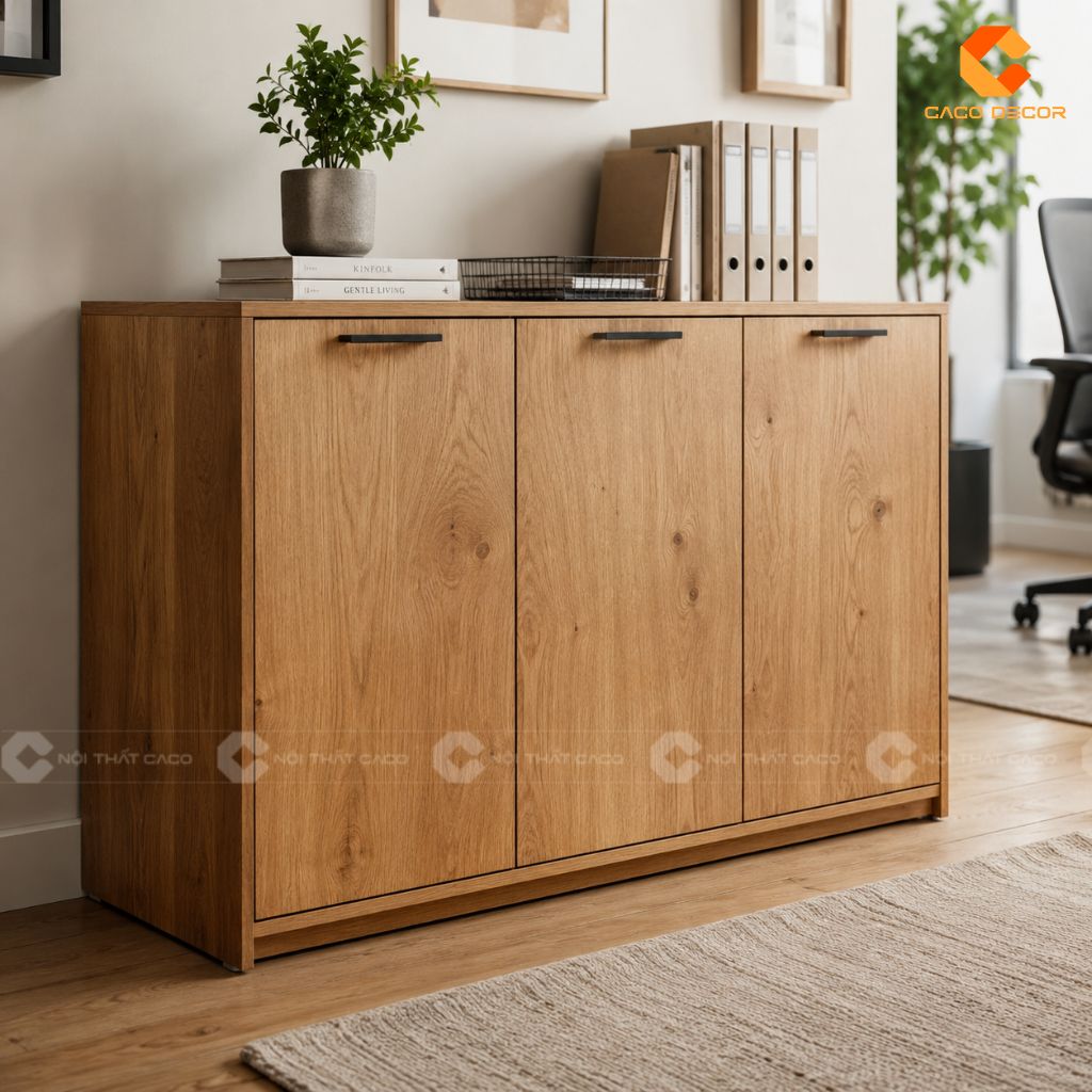 20+ Mẫu Tủ Hồ Sơ Gỗ Tự Nhiên Đẹp, Bền Cho Văn Phòng  15