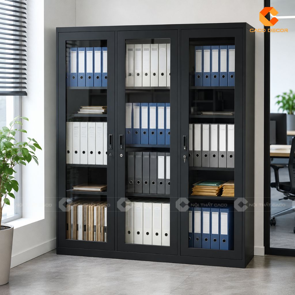 25 Mẫu Tủ Hồ Sơ Cánh Kính Đẹp Hiện Đại, Lưu Trữ Khoa Học 11