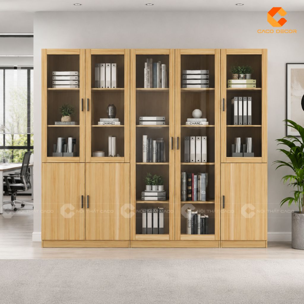 25 Mẫu Tủ Hồ Sơ Cánh Kính Đẹp Hiện Đại, Lưu Trữ Khoa Học 22