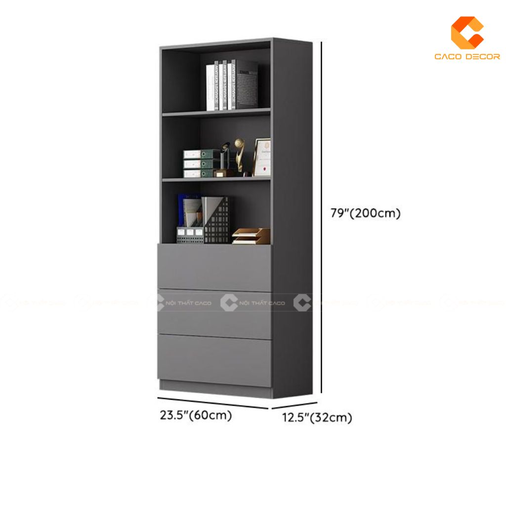 Tủ Hồ Sơ Gỗ Công Nghiệp THS029 Cao Cấp 4