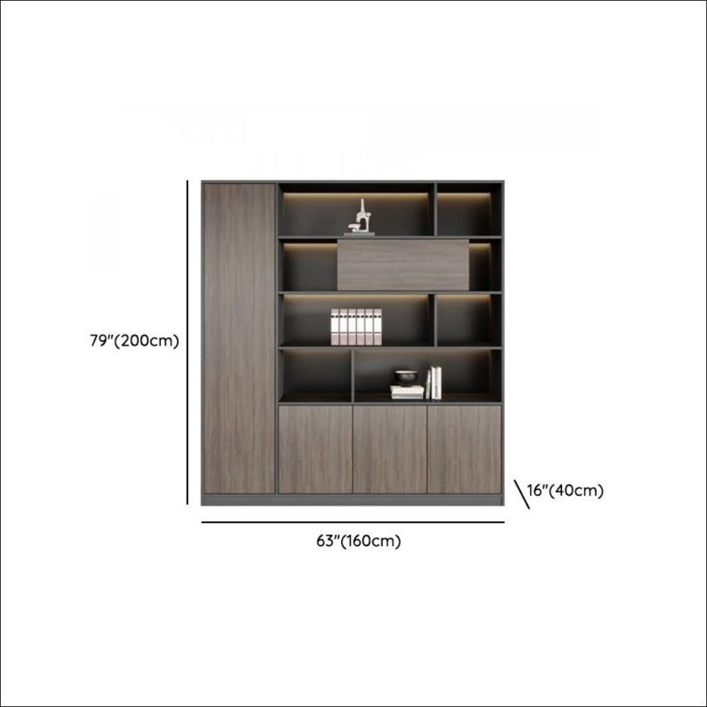 Tủ Hồ Sơ Gỗ Công Nghiệp THS031 Cao Cấp 1