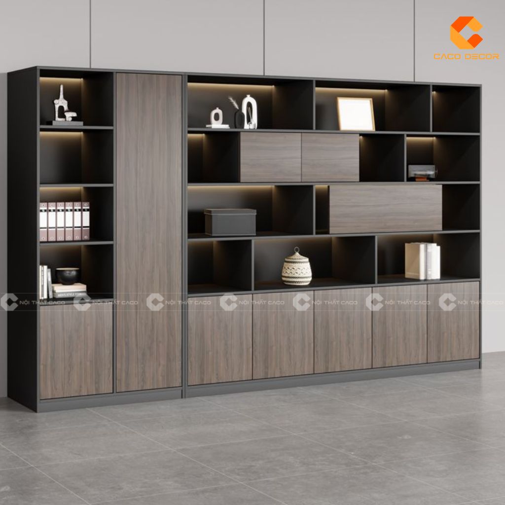 Tủ Hồ Sơ Gỗ Công Nghiệp THS031 Cao Cấp 8