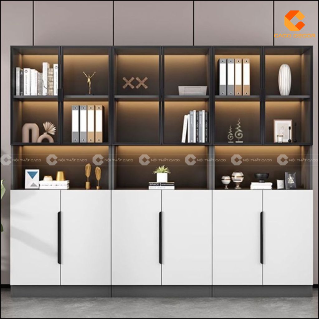 Tủ Hồ Sơ Gỗ Công Nghiệp THS035 Hiện Đại, Sang Trọng 5