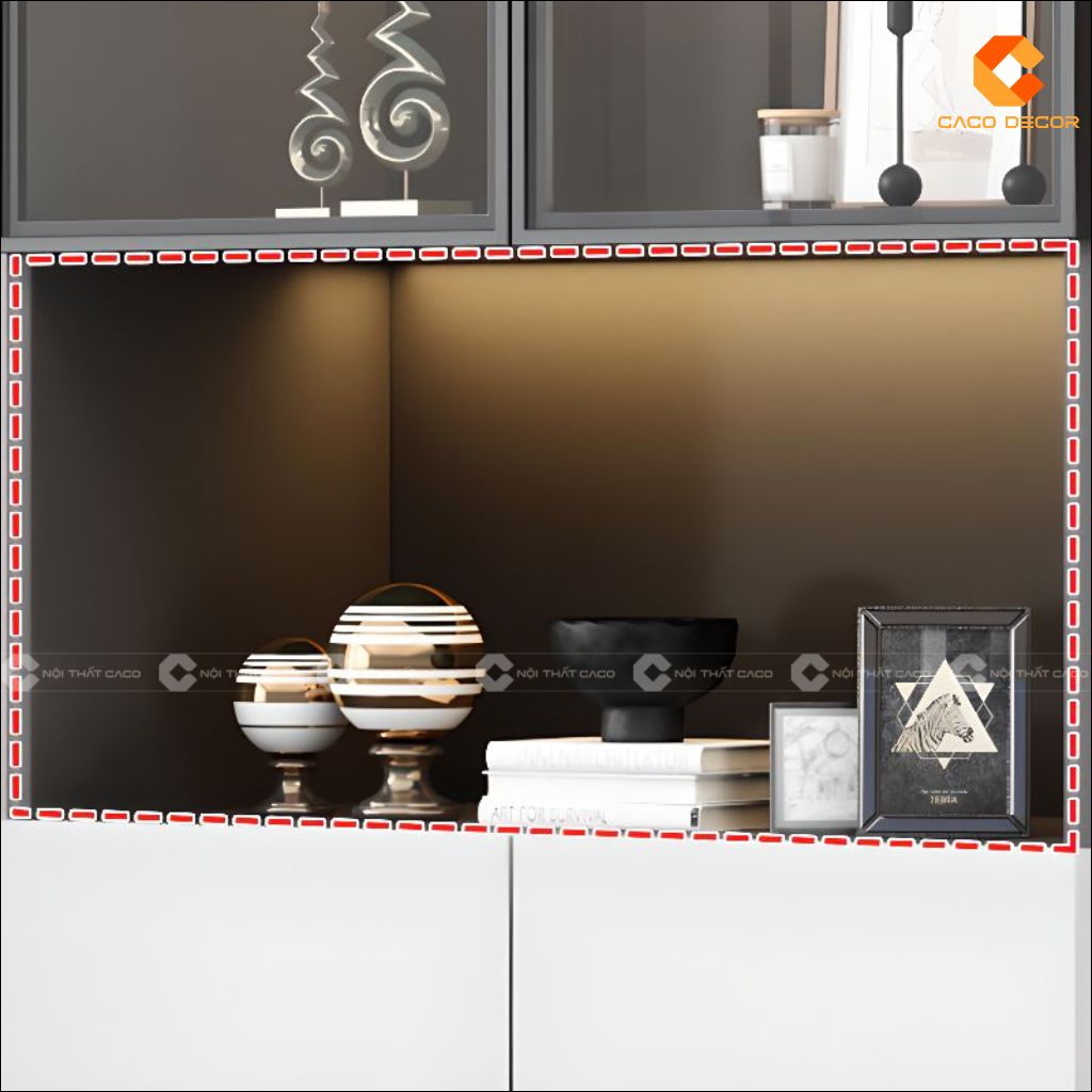 Tủ Hồ Sơ Gỗ Công Nghiệp THS035 Hiện Đại, Sang Trọng 6