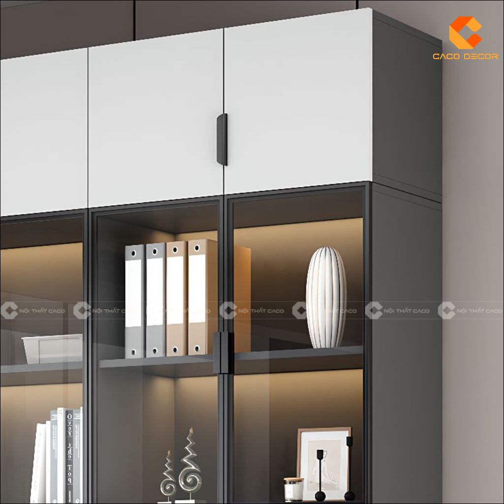 Tủ Hồ Sơ Gỗ Công Nghiệp THS035 Hiện Đại, Sang Trọng 7