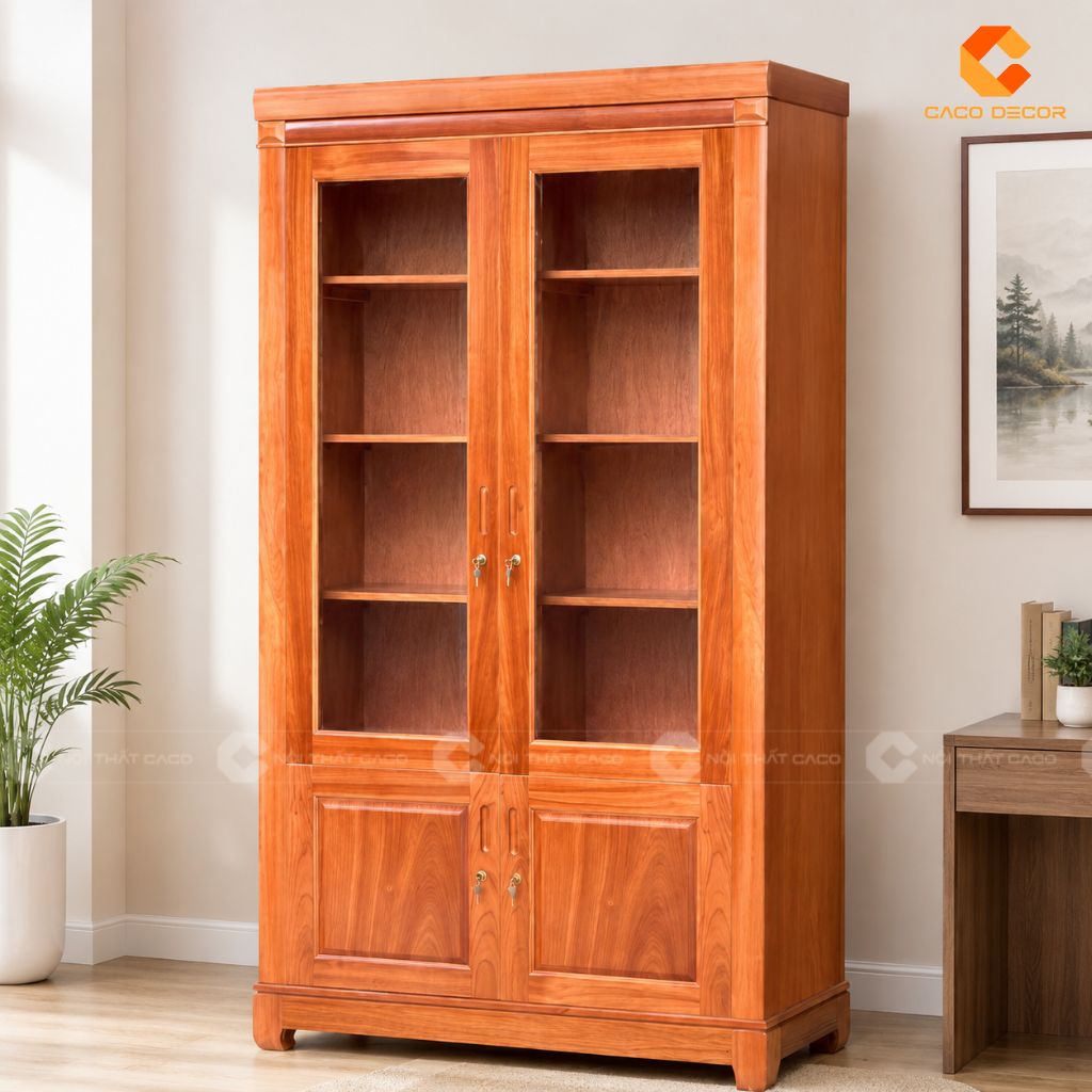 20+ Mẫu Tủ Hồ Sơ Gỗ Tự Nhiên Đẹp, Bền Cho Văn Phòng  20