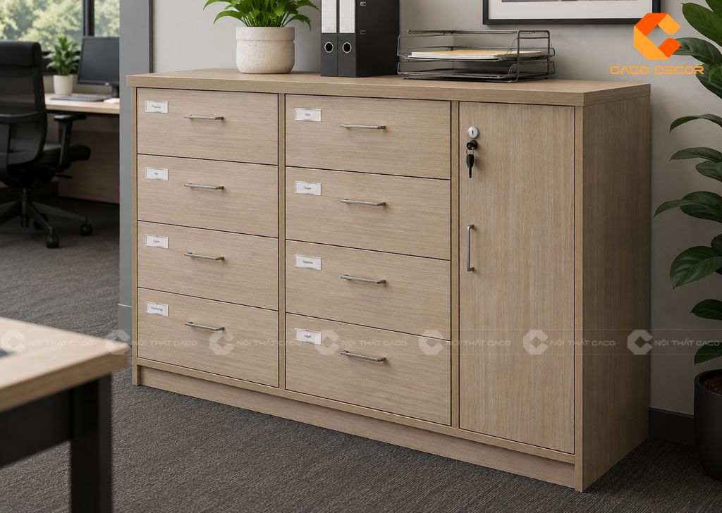 25+ Mẫu Tủ Đựng Hồ Sơ Nhiều Ngăn Đẹp Tiện Dụng, Giá Xưởng 24