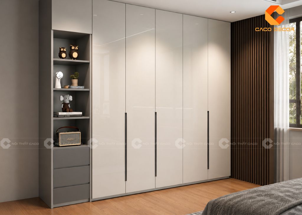 30+ Mẫu Tủ Quần Áo Kịch Trần Đẹp Cho Phòng Ngủ 20