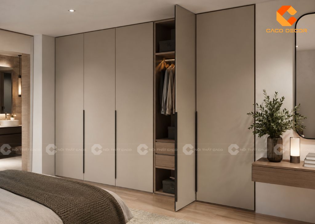 30+ Mẫu Tủ Quần Áo Kịch Trần Đẹp Cho Phòng Ngủ 2