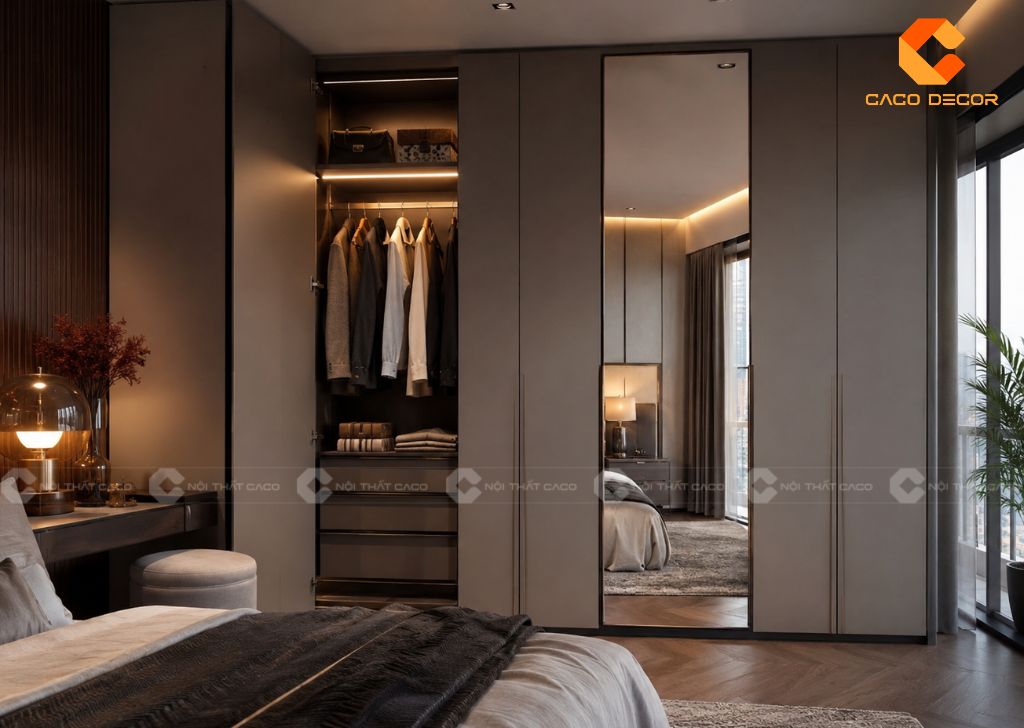 30+ Mẫu Tủ Quần Áo Kịch Trần Đẹp Cho Phòng Ngủ 6
