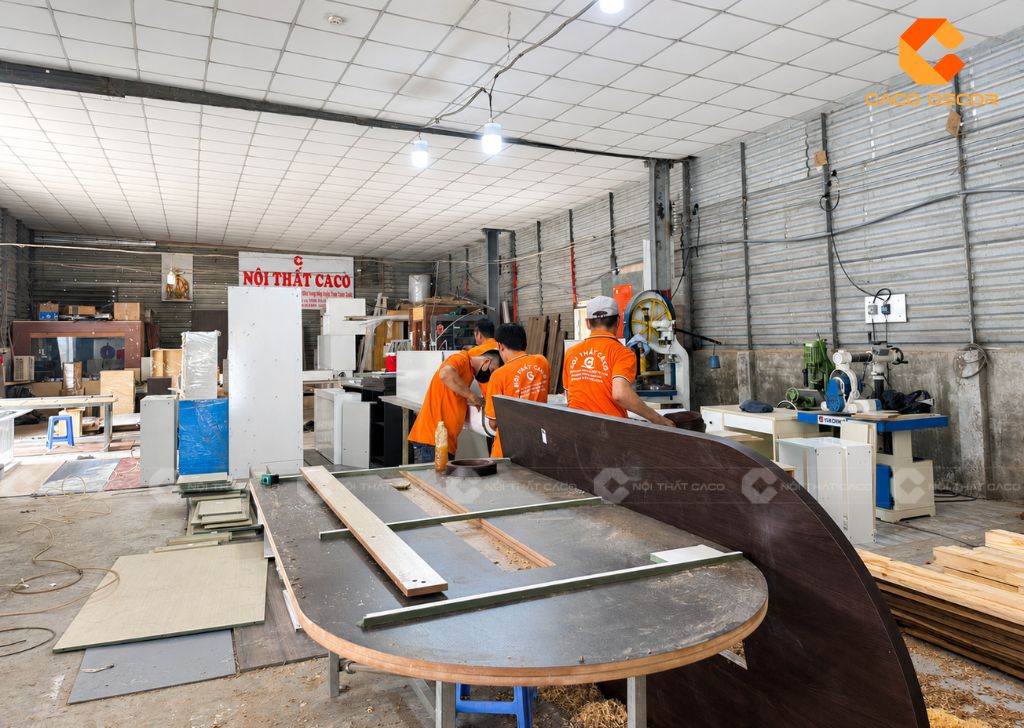 Xưởng sản xuất Nội Thất CaCo rộng hơn 1000m2