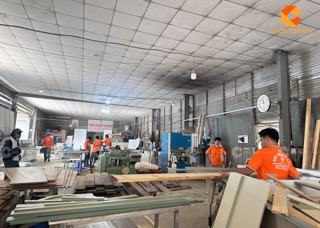 Xưởng sản xuất trực tiếp theo công năng sản phẩm
