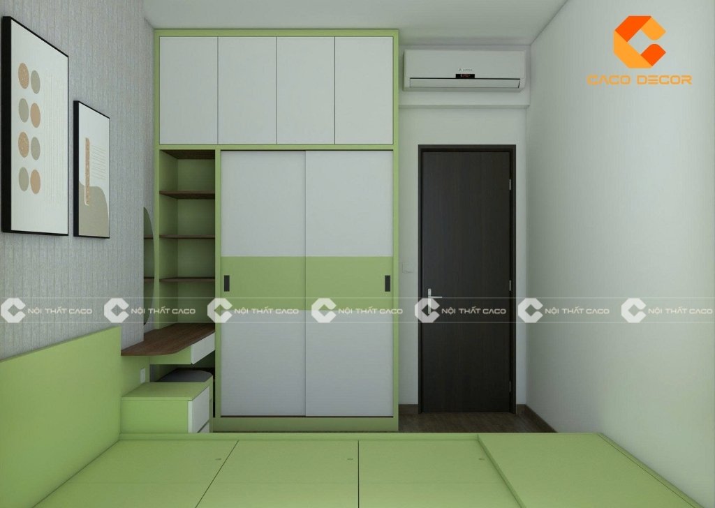 Combo phòng ngủ CBPN159 với thiết kế hiện đại, bắt mắt