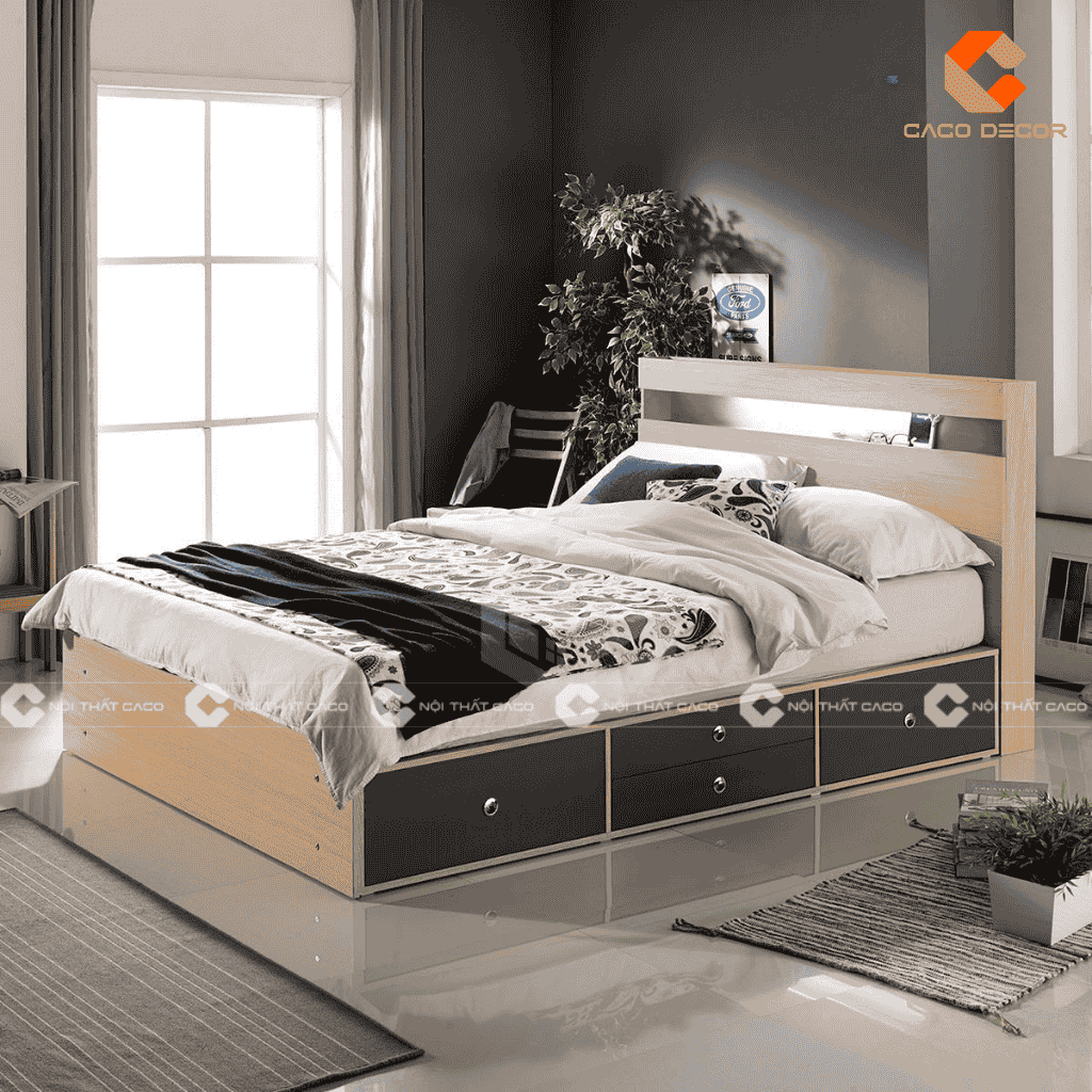 Giường ngủ đa năng phù hợp với căn phòng có diện tích nhỏ