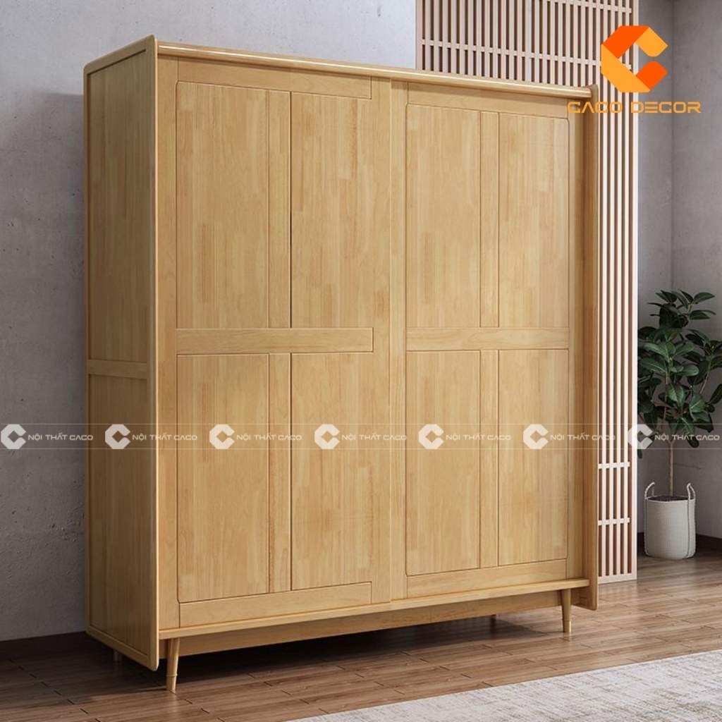 Kinh nghiệm mua tủ quần áo gỗ tự nhiên đúng chuẩn, giá tốt 17