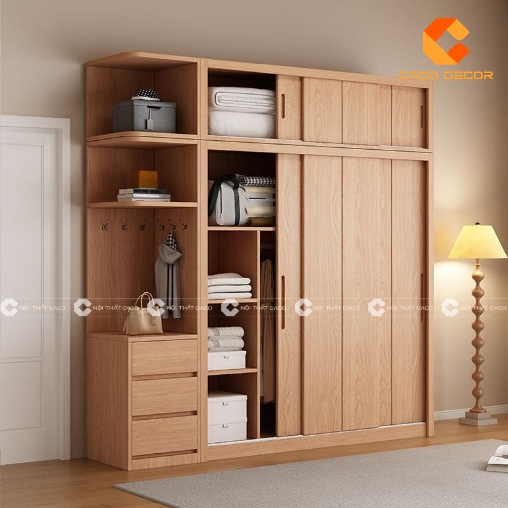Kinh nghiệm mua tủ quần áo gỗ tự nhiên đúng chuẩn, giá tốt 5