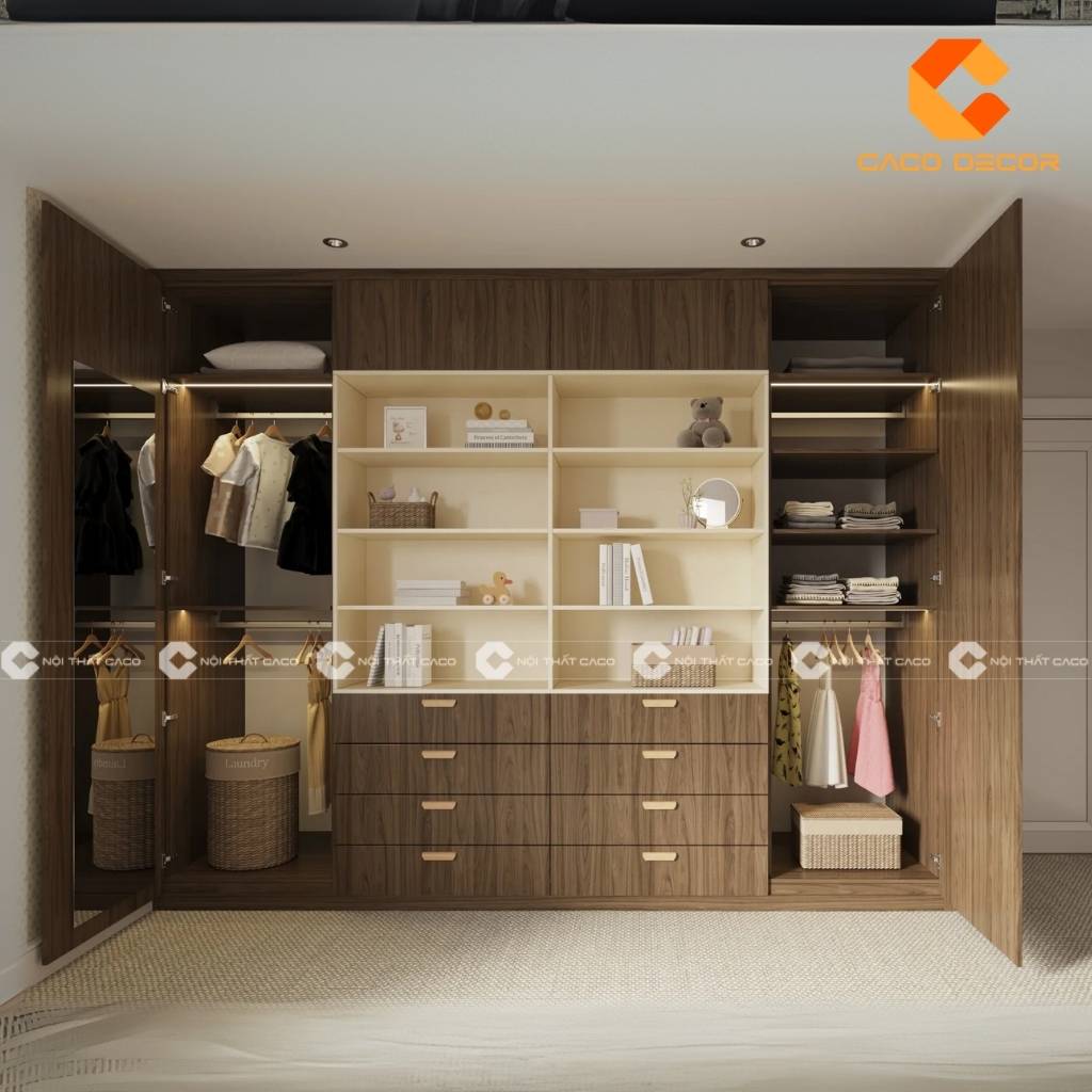 Kinh nghiệm mua tủ quần áo gỗ tự nhiên đúng chuẩn, giá tốt 21