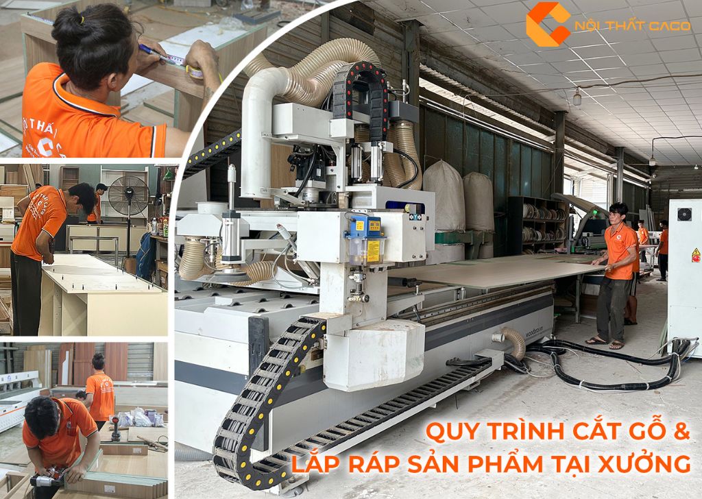 Quy trình sản xuất của CaCo khép kín, đảm bảo