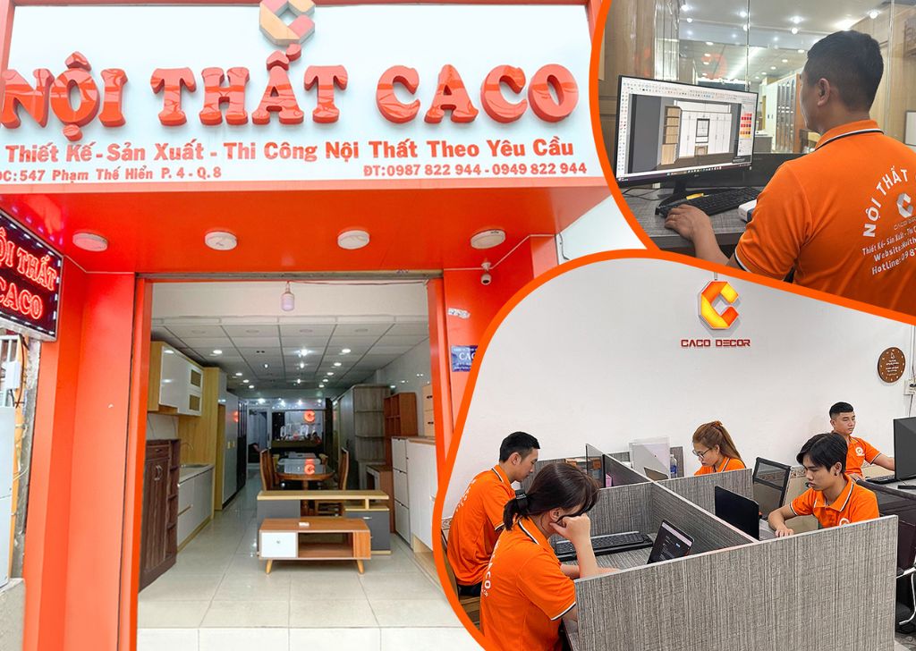 Showroom nội thất CaCo uy tín, giá xưởng
