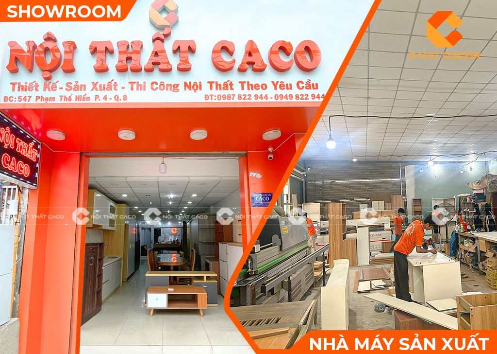 Showroom và xưởng sản xuất trực tiếp tủ quần áo đa năng