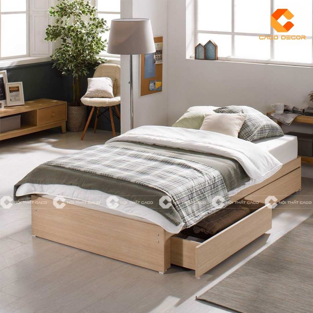 Giường ngủ đa năng được nhiều người trẻ sử dụng 